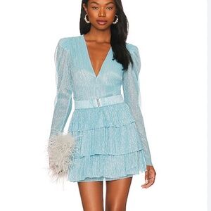 Sabina Musayev - Blue Carry Mini Dress